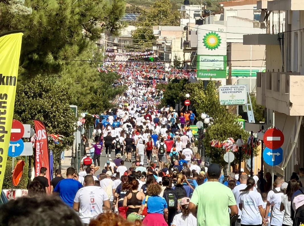 Λαοθάλασσα στο Αρκαλοχώρι!
