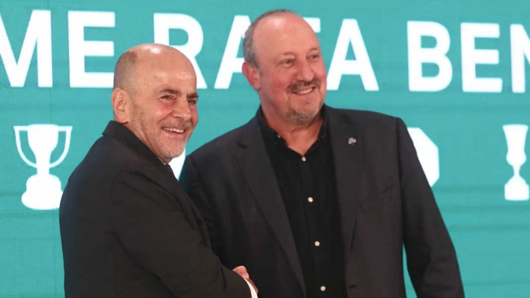 benitez-mak2 Μπενίτεθ: «Πιστεύω απόλυτα στο πρότζεκτ του Παναθηναϊκού, μαζί με τον κόσμο να επιστρέψουμε στους τίτλους»