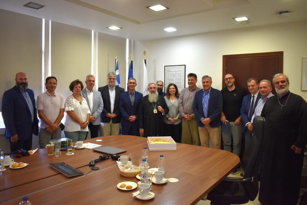 Το ΕΛΜΕΠΑ επισκέφθηκε ο Αρχιεπίσκοπος Κρήτης