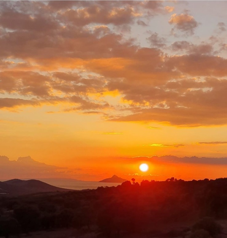 Το μαγευτικό ηλιοβασίλεμα νότια της Κρήτης