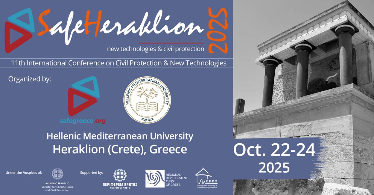 Ηράκλειο: Διεθνές συνέδριο για την Πολιτική Προστασία και τις νέες τεχνολογίες