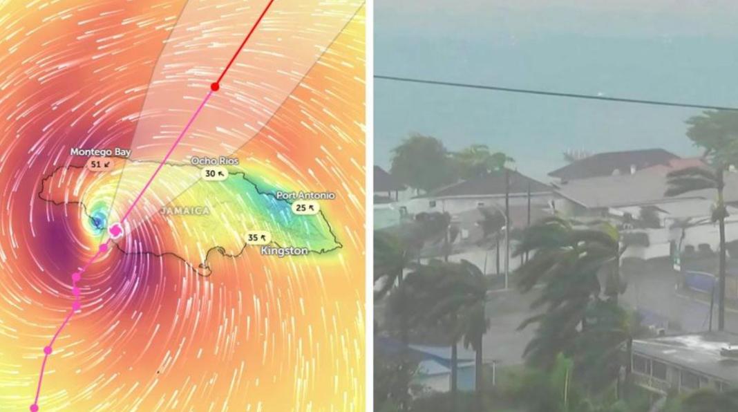 melissa-1 (1) Τυφώνας Μελίσα: Κατευθύνεται προς την Κούβα μετά τις πλημμύρες που έπληξαν την Τζαμάικα