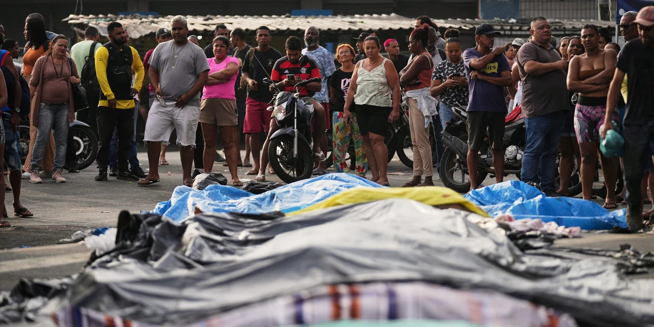 Σοκ στη Βραζιλία με τους 121 νεκρούς σε αστυνομική επιχείρηση στις φαβέλες -Διαμαρτυρίες στο Ρίο (σκληρές εικόνες)