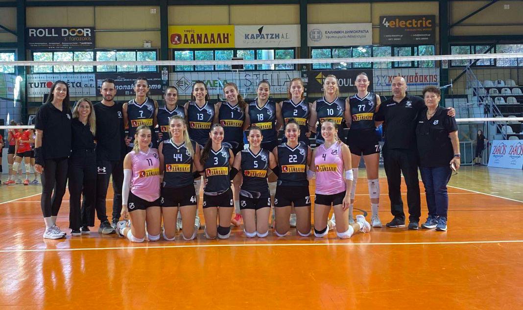 ofivriliassia1 (1) Πρεμιέρα με ήττα στην Pre League για τα κορίτσια του ΟΦΗ από τα Βριλήσσια στο κλειστό του ΒΑΚ (1-3)