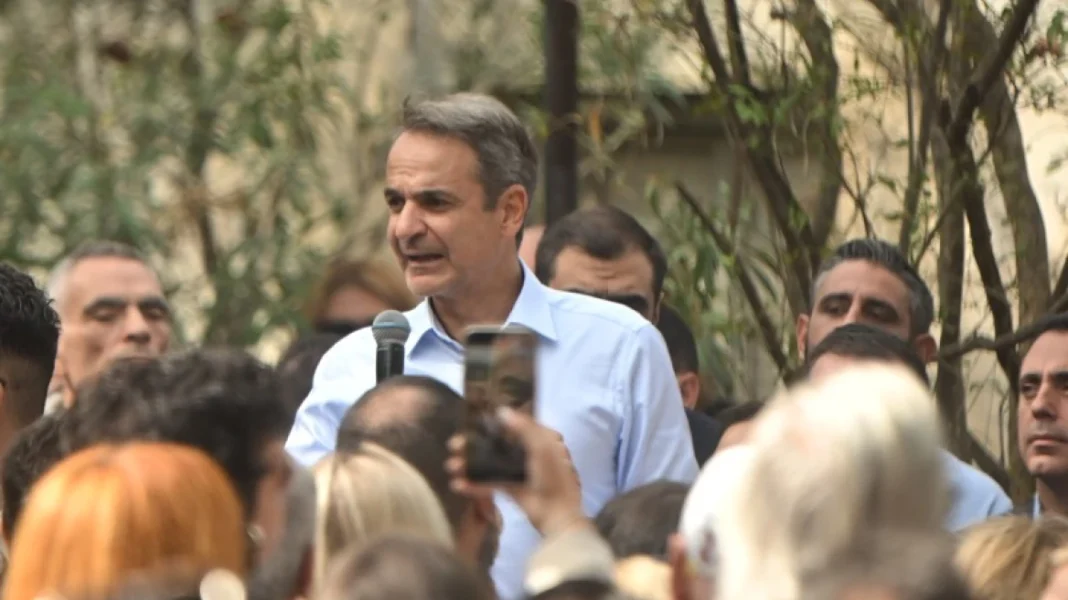 Μητσοτάκης από τα Μελίσσια: Προσπαθούμε κάθε μέρα για μέτρα στήριξης των νοικοκυριών στο μεγάλο πρόβλημα της ακρίβειας