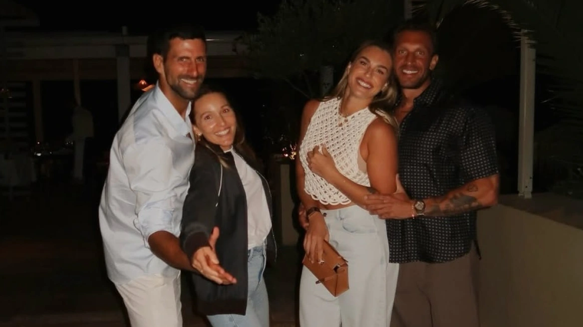 Double date στην Αθήνα για Αρίνα Σαμπαλένα και Νόβακ Τζόκοβιτς