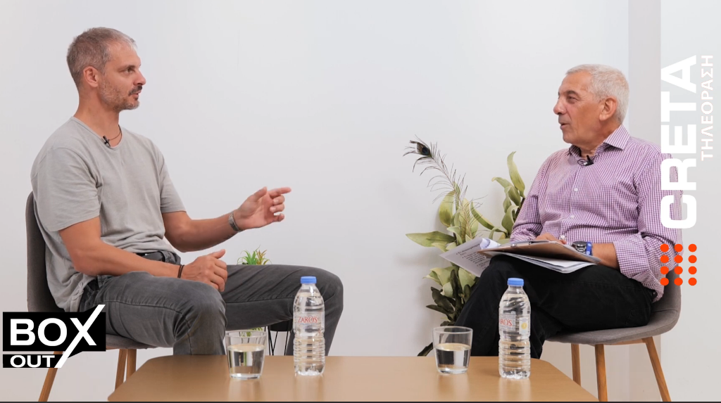 skountis_xaristeas Σκουντής – Χαριστέας: Μια απολαυστική συζήτηση στην Τηλεόραση CRETA