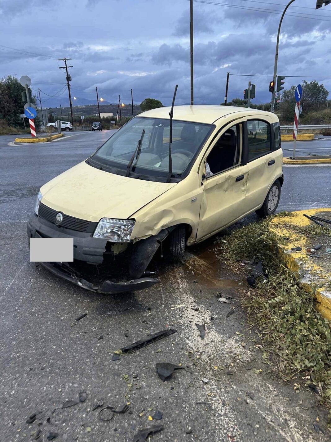 Ο αιματοβαμμένος κόμβος και η άμεση ανταπόκριση του ΕΚΑΒ