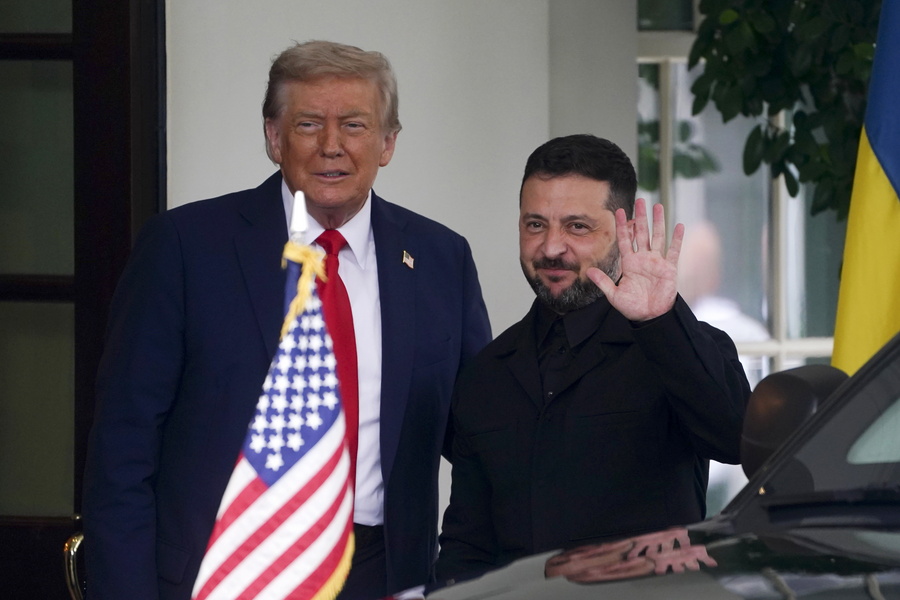 Ζελένσκι: Αποκάλυψε ότι θα συναντήσει τον Τραμπ στην Ουάσιγκτον την Παρασκευή