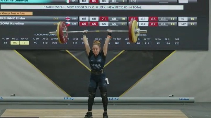 w28-194937stratoudaki1 Σπουδαία η Μαρία Στρατουδάκη στο Ευρωπαϊκό: Τρία μετάλλια με ρεκόρ Ευρώπης Νεανίδων!