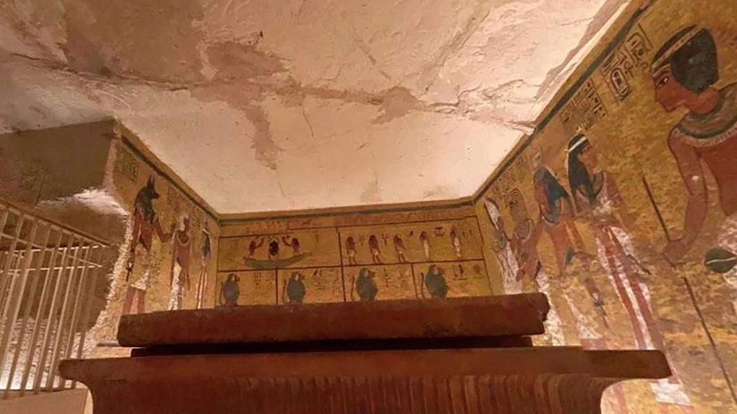 xrwma-tutankhamun Κίνδυνος κατάρρευσης για τον τάφο του Τουταγχαμών – Απειλείται από ρωγμές και υγρασία