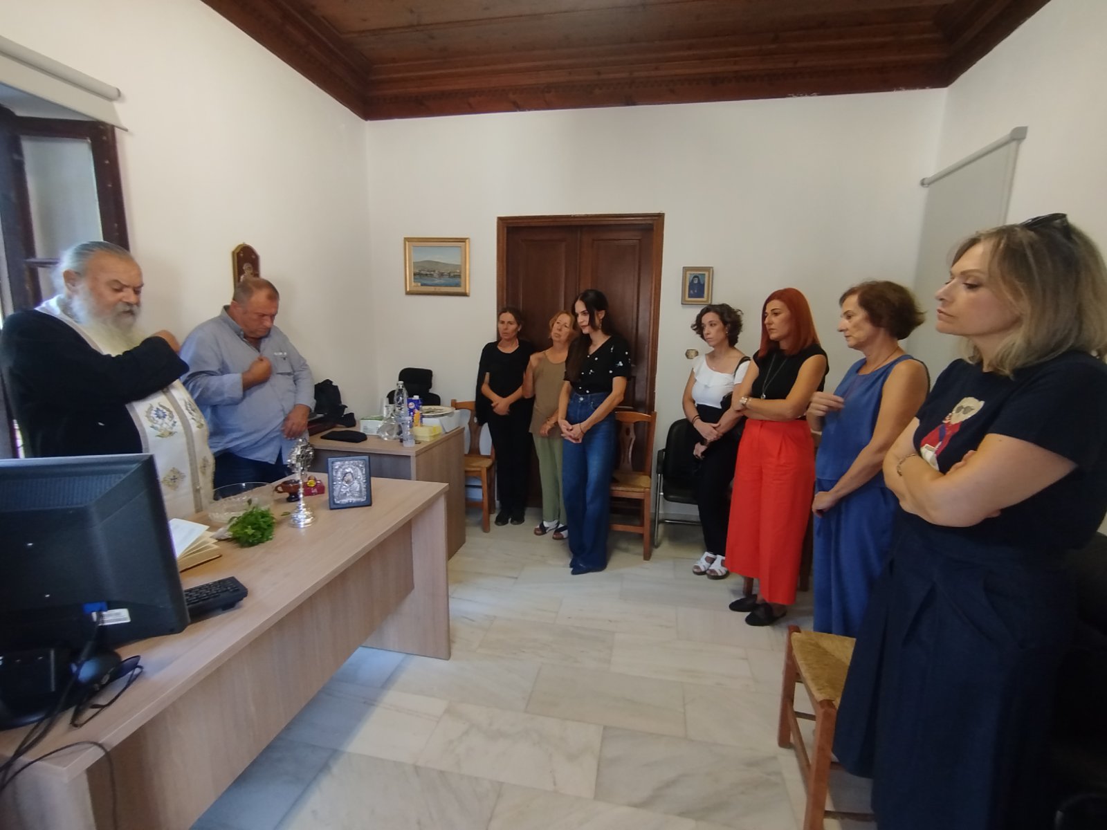 Αγιασμός για το πρόγραμμα «Βοήθεια στο Σπίτι» του δήμου Κισσάμου