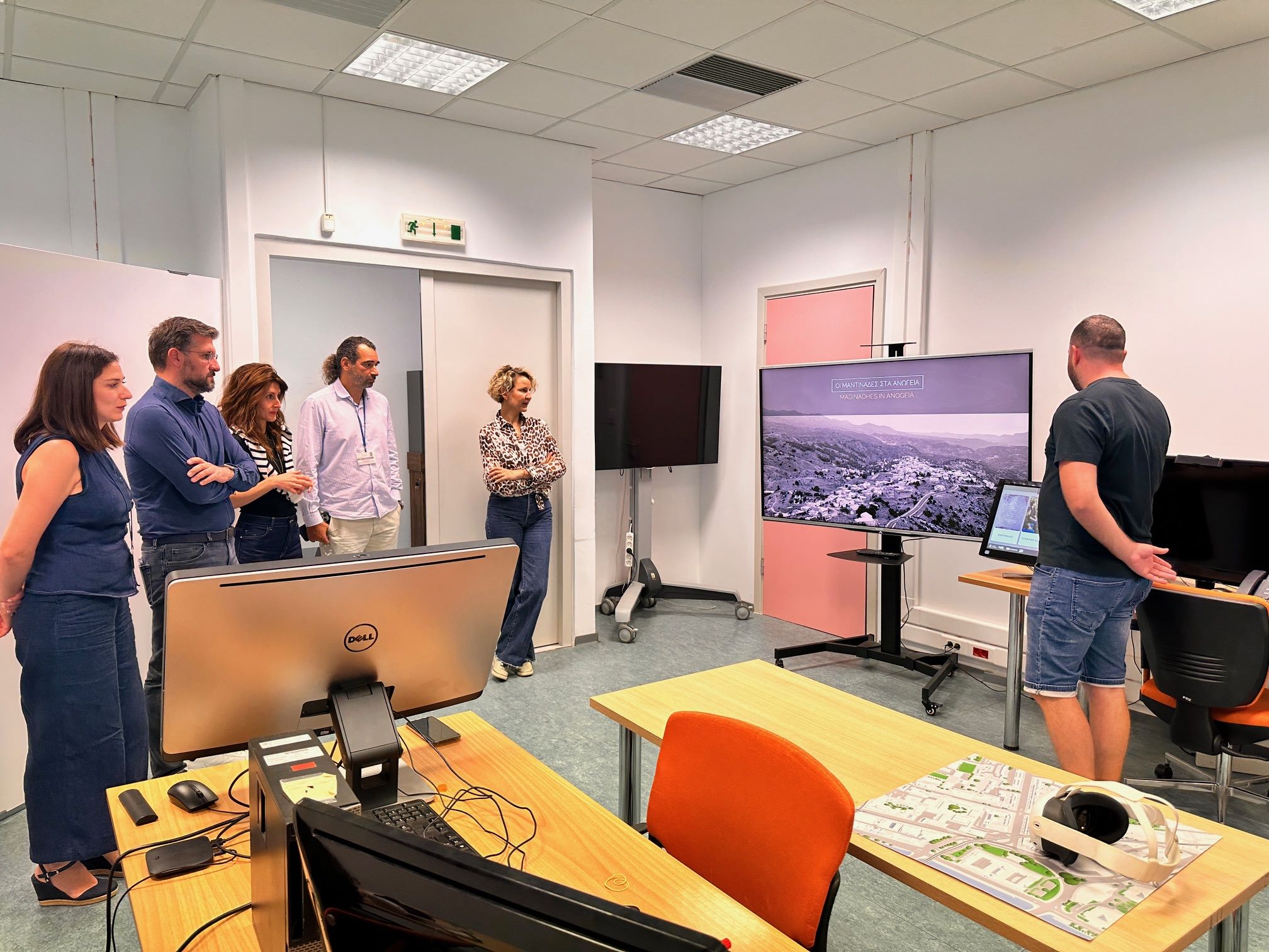 Συνεργασία δ. Μαλεβιζίου – ΙΤΕ για «έξυπνες» εφαρμογές και καινοτομία