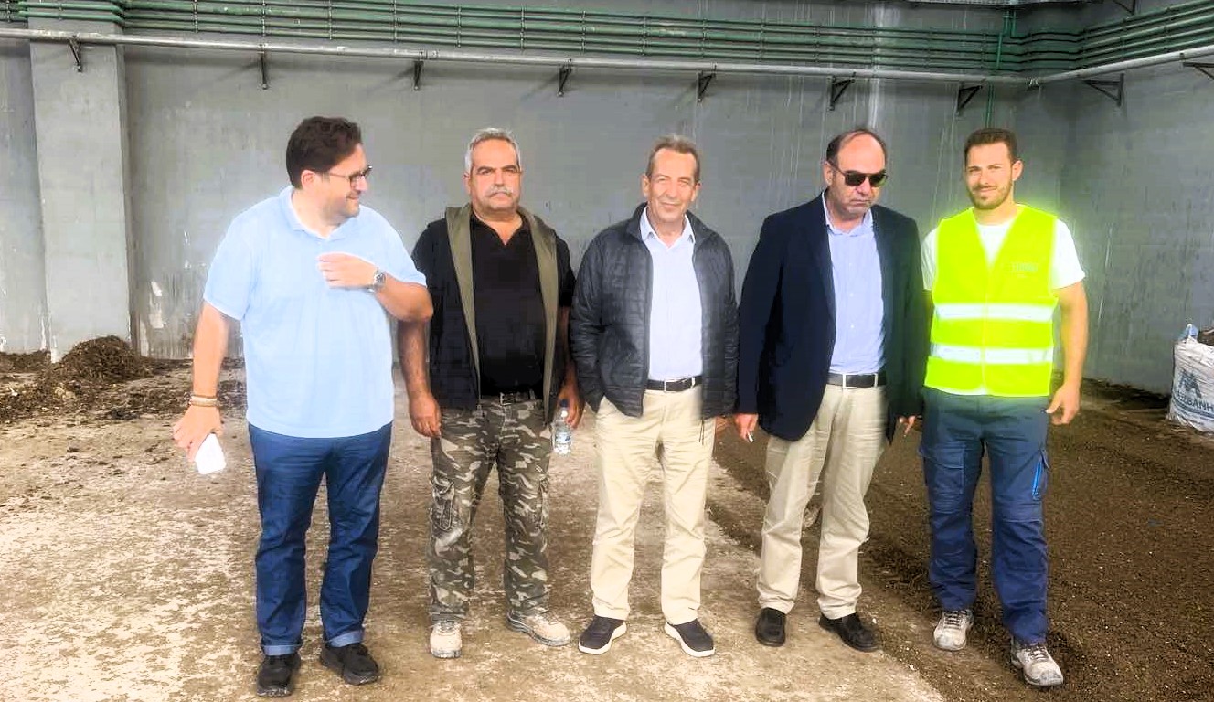 Επίσκεψη Δοξαστάκη στη ΜΕΒΑ Αρχανών – Αστερουσίων