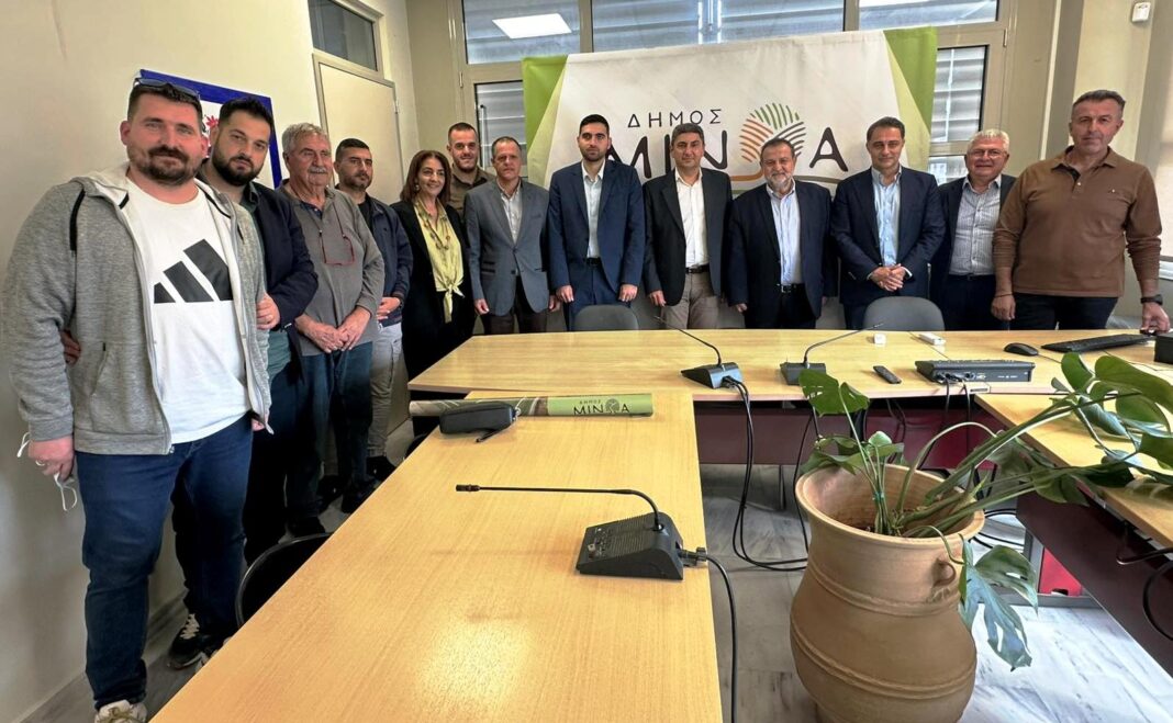 ΦΩΤΟ ΔΕΛΤΙΟ ΤΥΠΟΥ (1) Αρκαλοχώρι: Συνάντηση για την στήριξη σεισμόπληκτων επιχειρήσεων μετά τον σεισμό του 2021