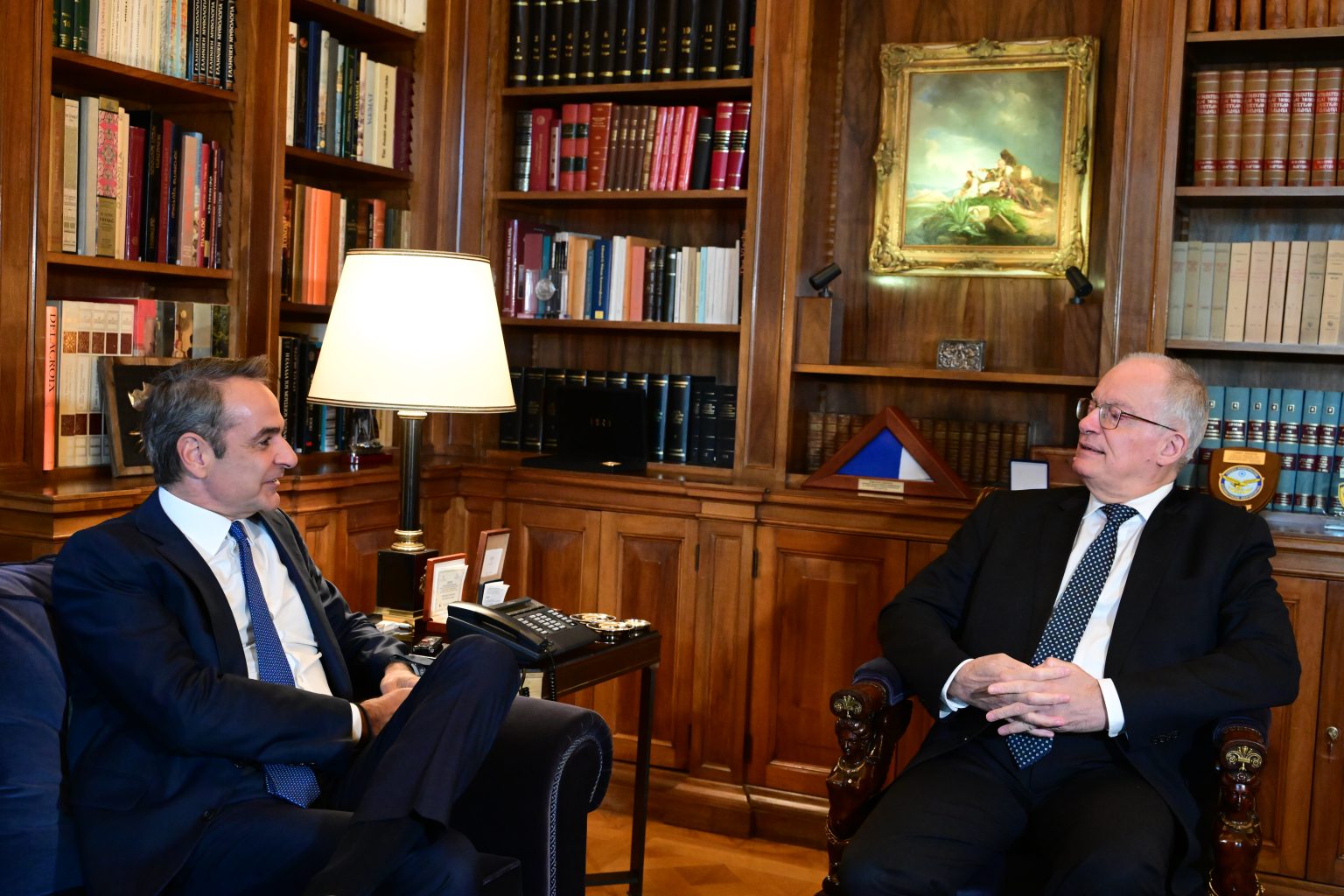 Μητσοτάκης στο Προεδρικό: «Η Ελλάδα από περιφερειακός παίκτης στην ενέργεια γίνεται πρωταγωνιστής»