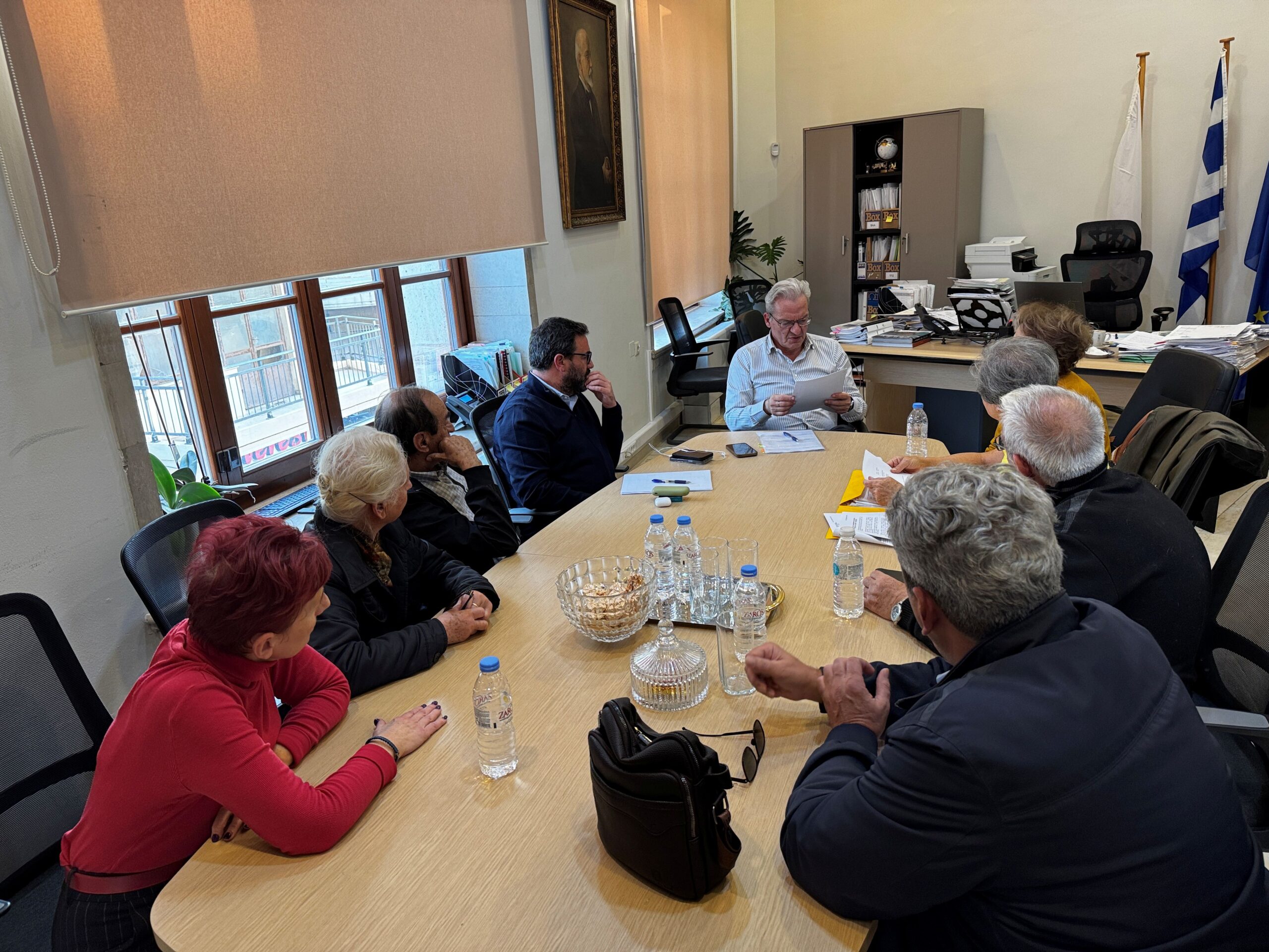Συνεχίζει τις συναντήσεις με πολίτες και φορείς ο Δήμαρχος Ηρακλείου