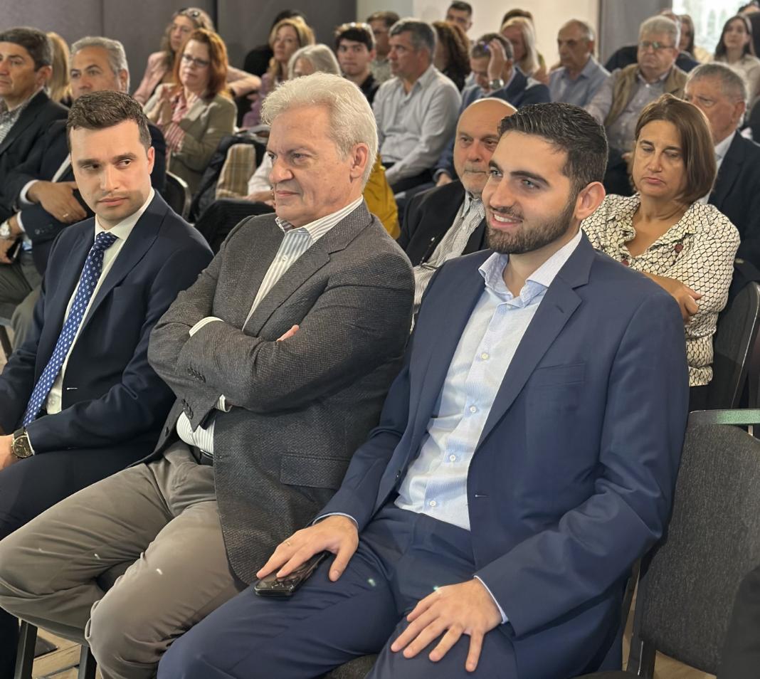 Ο Κωνσταντίνος Κεφαλογιάννης στην εκδήλωση της Ένωσης Ασκουμένων και Νέων Δικηγόρων Ηρακλείου