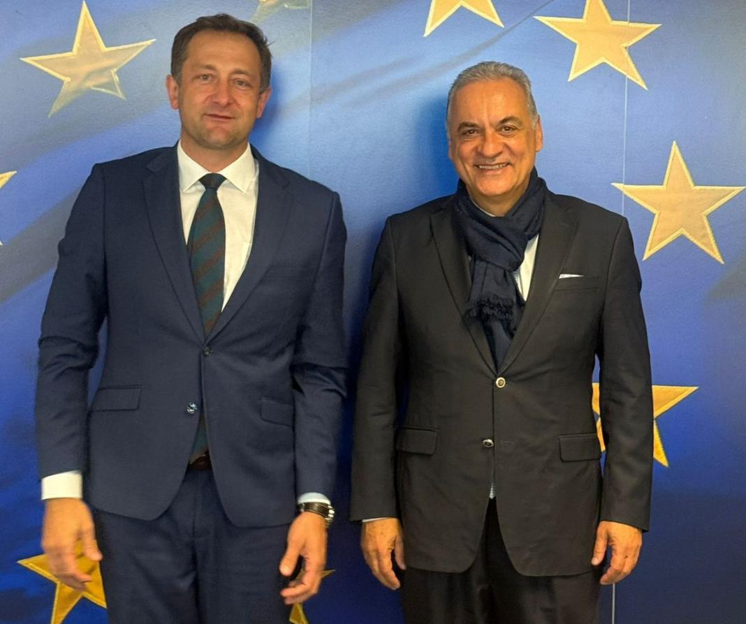 Συνάντηση Μανώλη Κεφαλογιάννη με τον Επίτροπο για τη Γεωργία και τα Τρόφιμα Christoph Hansen