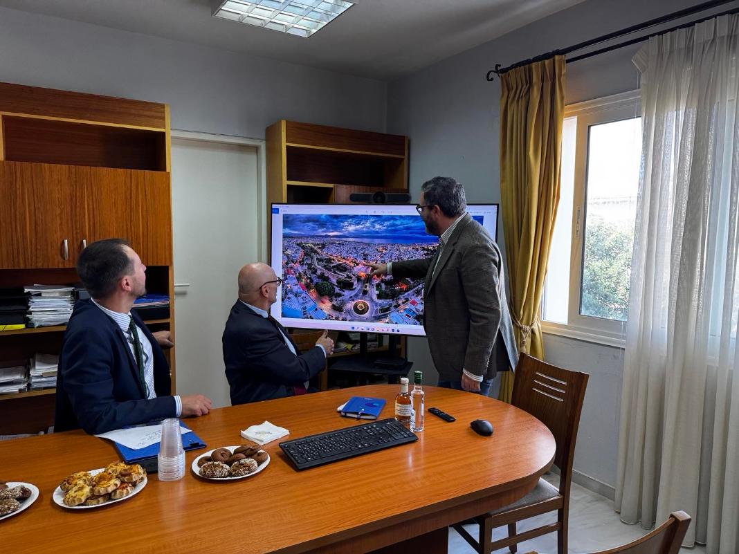 Επίσκεψη του υπό διαπίστευση Πρέσβη της Πολωνικής Δημοκρατίας στην Ελλάδα στο Δήμο Ηρακλείου