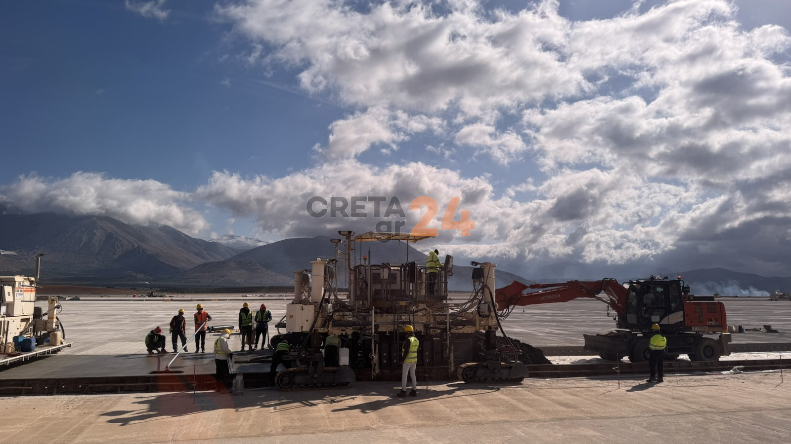 To…παζλ του νέου αεροδρομίου Καστελίου: Ποια τα ποσοστά προόδου στα επιμέρους τμήματα