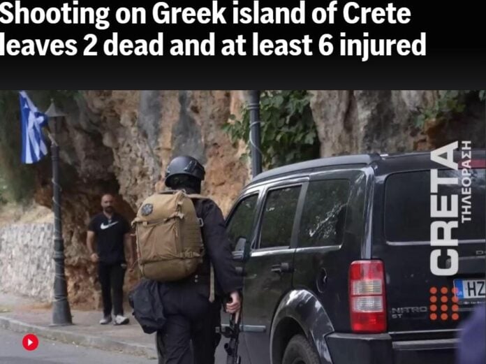 Στο Associated Press τα πλάνα της Τηλεόρασης CRETA από το μακελειό στα Βορίζια