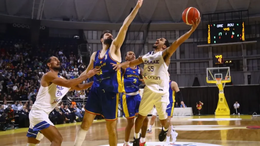 Η Εθνική διέλυσε με 91-64 τη Ρουμανία στην πρεμιέρα των προκριματικών του Μουντομπάσκετ 2027