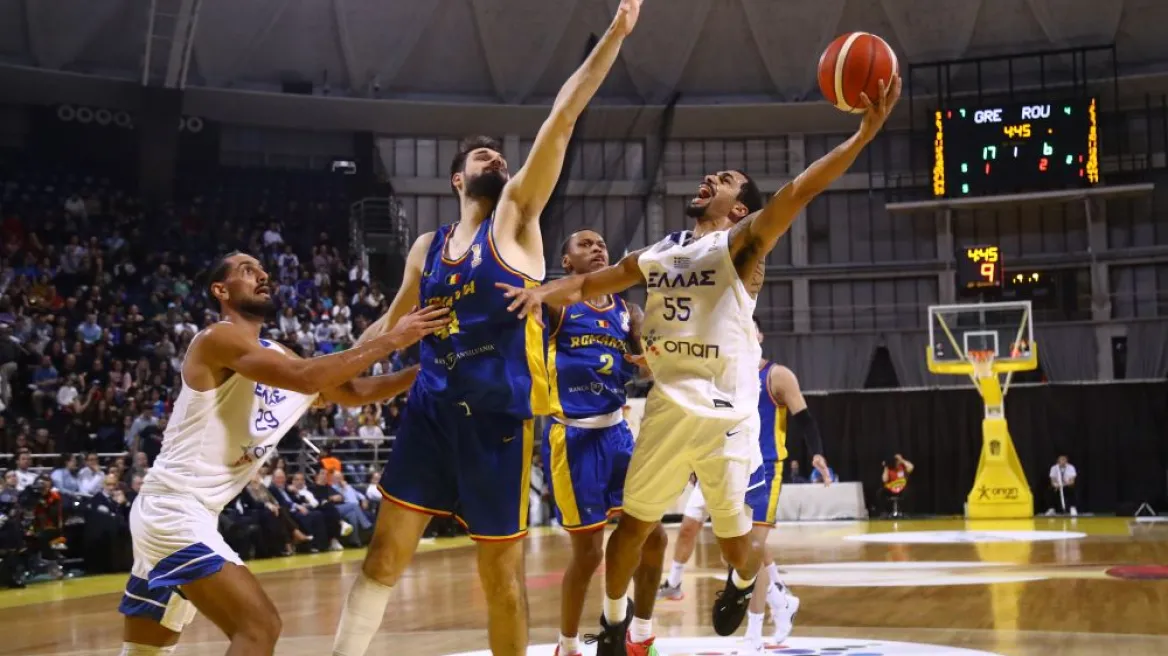 Η Εθνική διέλυσε με 91-64 τη Ρουμανία στην πρεμιέρα των προκριματικών του Μουντομπάσκετ 2027