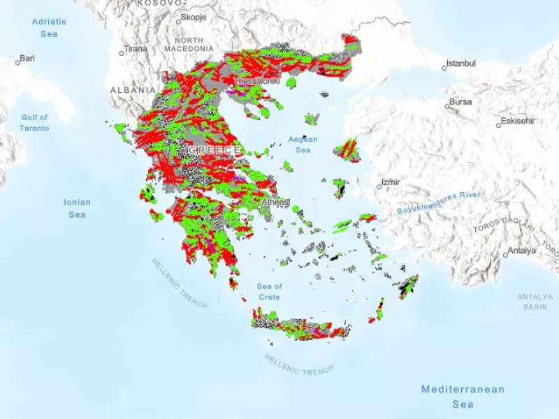 Αυτός είναι ο πρώτος πανελλαδικός χάρτης με τα ενεργά σεισμικά ρήγματα στη χώρα