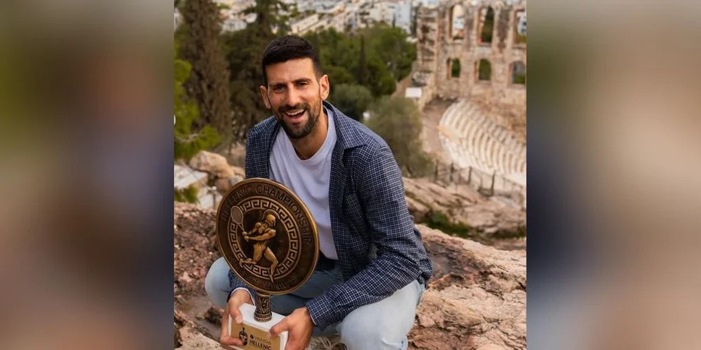 Βίντεο: Το… σπαρταριστό backstage της φωτογράφισης του Τζόκοβιτς στην Ακρόπολη