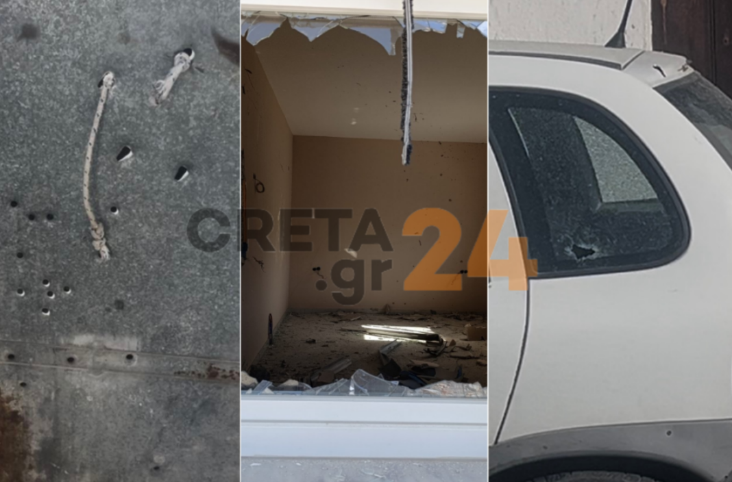 Γαζωμένα σπίτια και αυτοκίνητα μαρτυρούν τον «πόλεμο» που έγινε στα Βορίζια – Ανθρωποκυνηγητό για τον εντοπισμό των ενόπλων