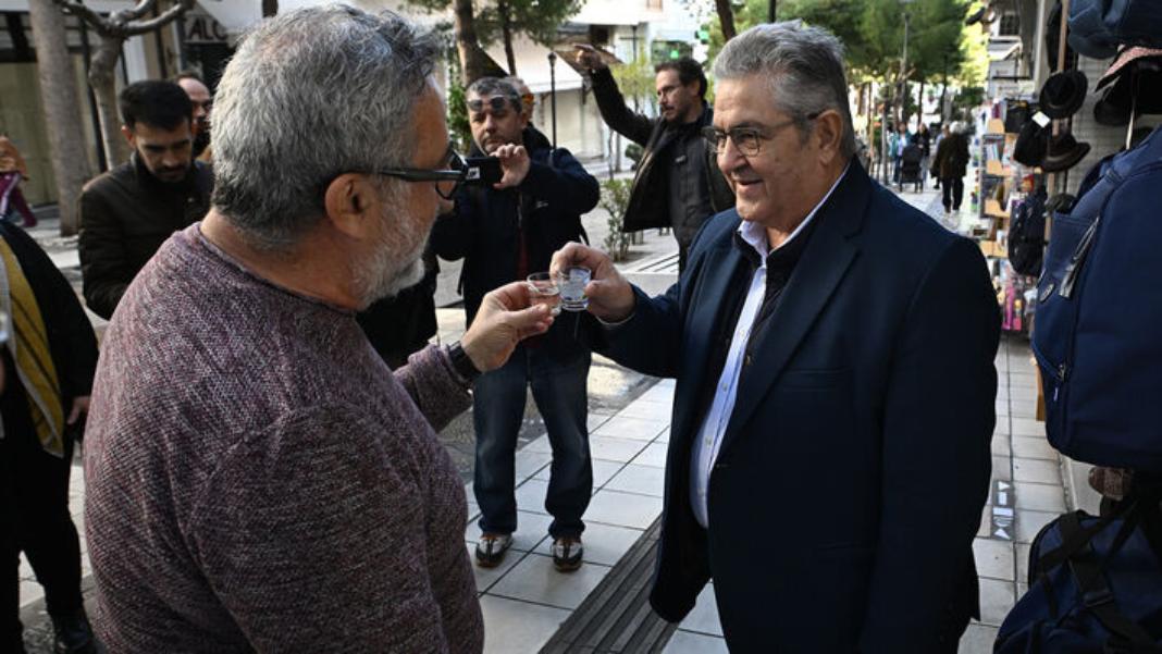 Στον Άγιο Νικόλαο ο Δημήτρης Κουτσούμπας