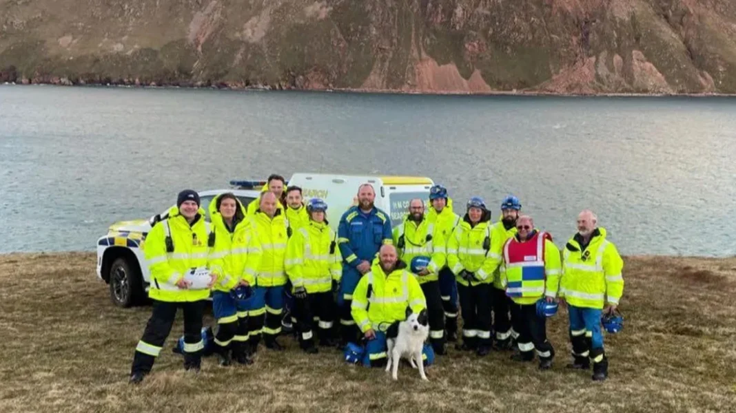 Επιχείρηση διάσωσης σκύλου που έπεσε σε γκρεμό 30 μέτρων στη Σκωτία