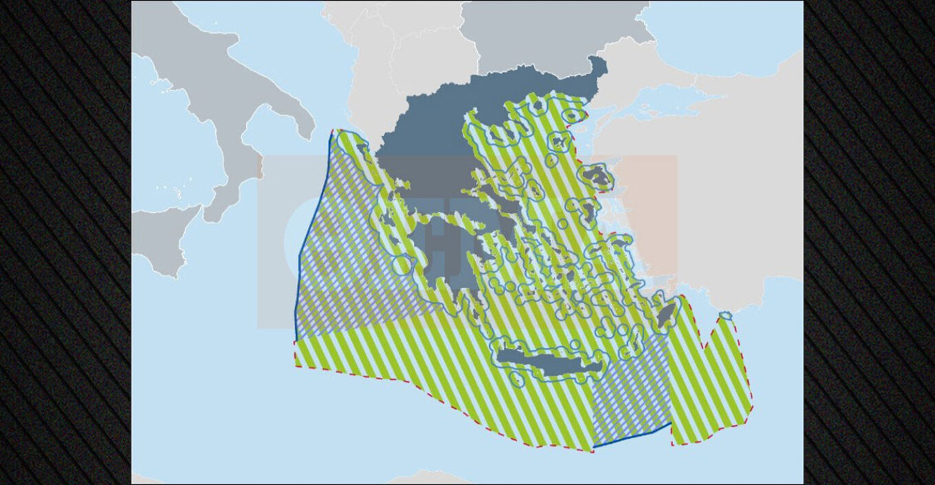 Αντιδράσεις από την Άγκυρα για τον συμπληρωματικό χάρτη ΘΧΣ που κατέθεσε η Αθήνα