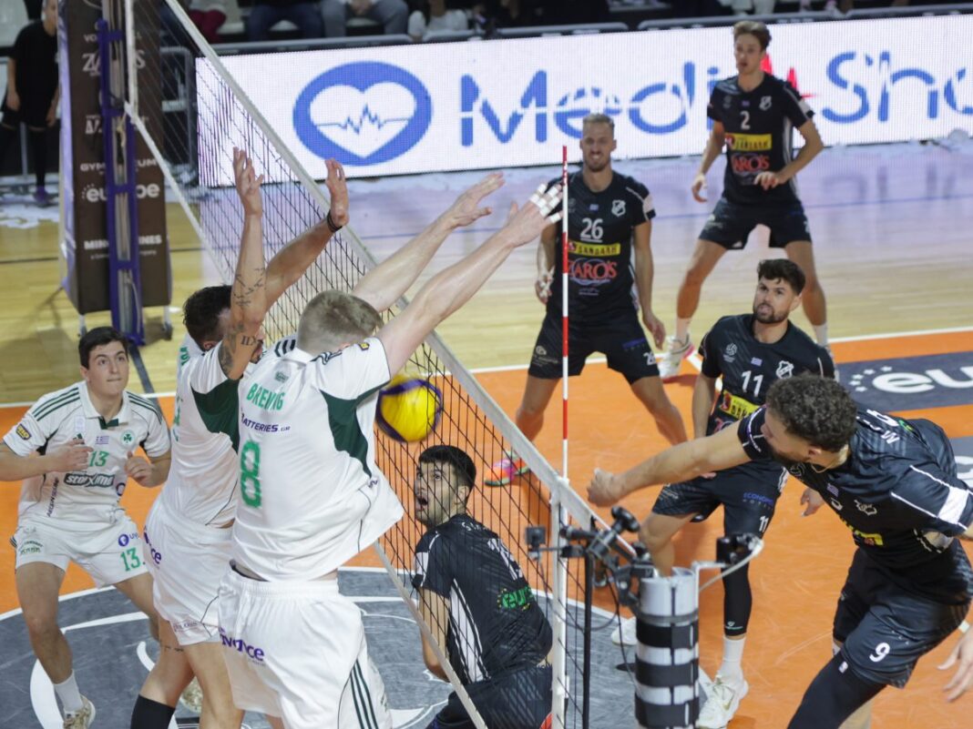 Ήττα για το βόλει του ΟΦΗ από τον Παναθηναϊκό