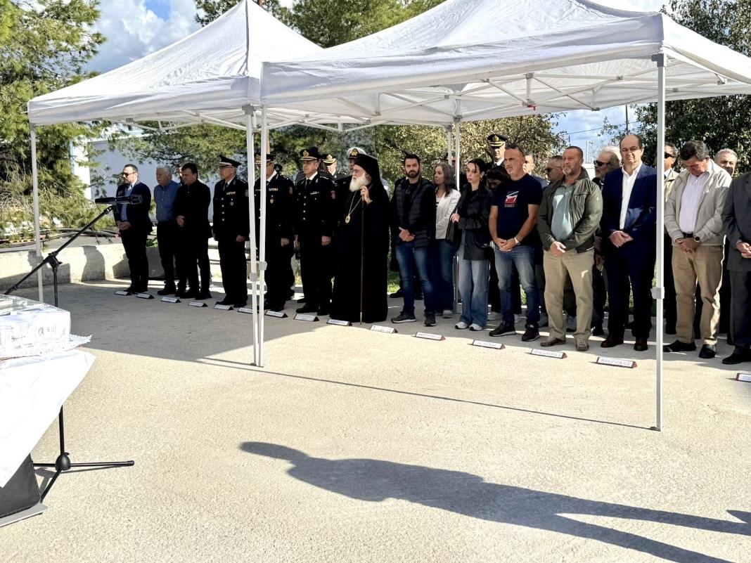 Στο μνημόσυνο των πεσόντων Πυροσβεστών ο Φραγκίσκος Παρασύρης