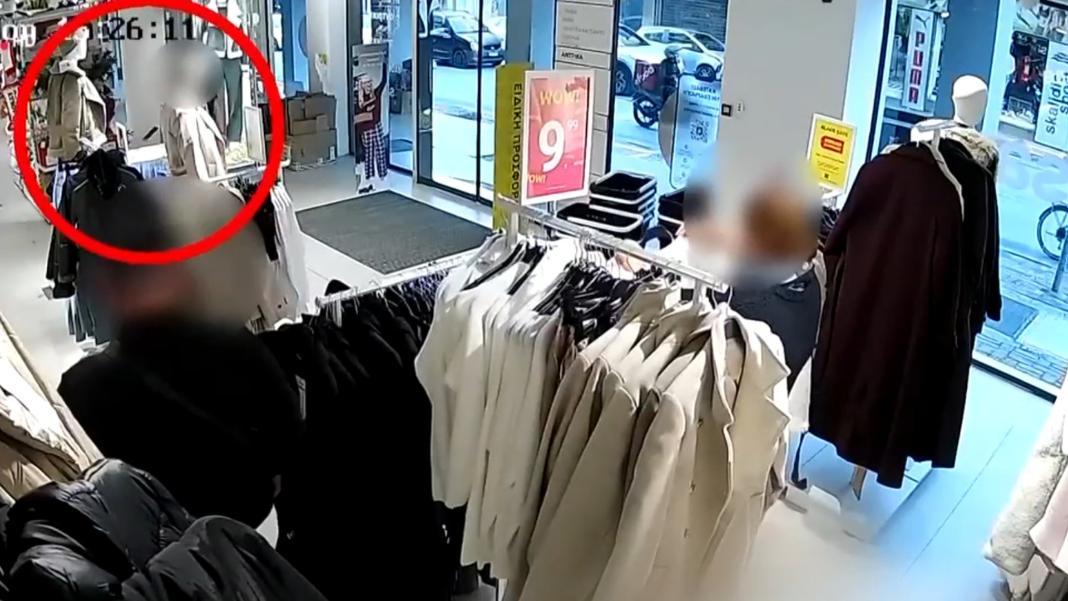 Βίντεο ντοκουμέντο με τη σπείρα που έκλεβε ρούχα από καταστήματα και τα πουλούσε στην Αλβανία