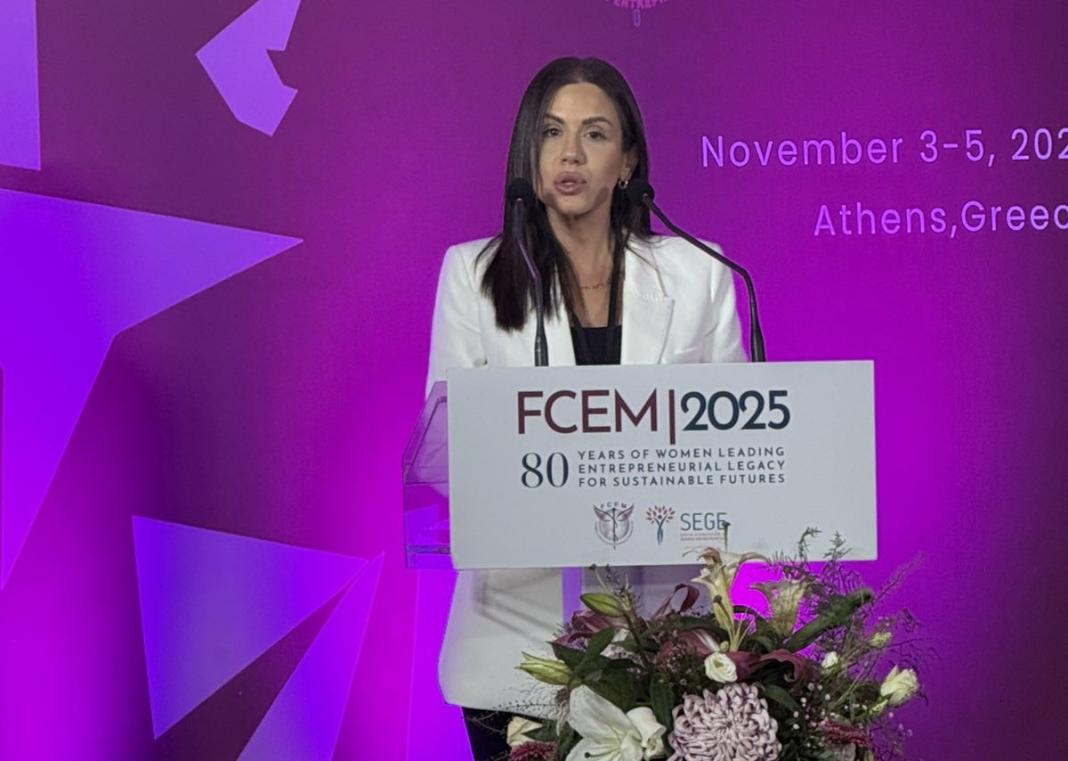 «Το ταλέντο δεν έχει φύλο» – Παρέμβαση της Ελένης Βατσινά στο Συνέδριο του FCEM