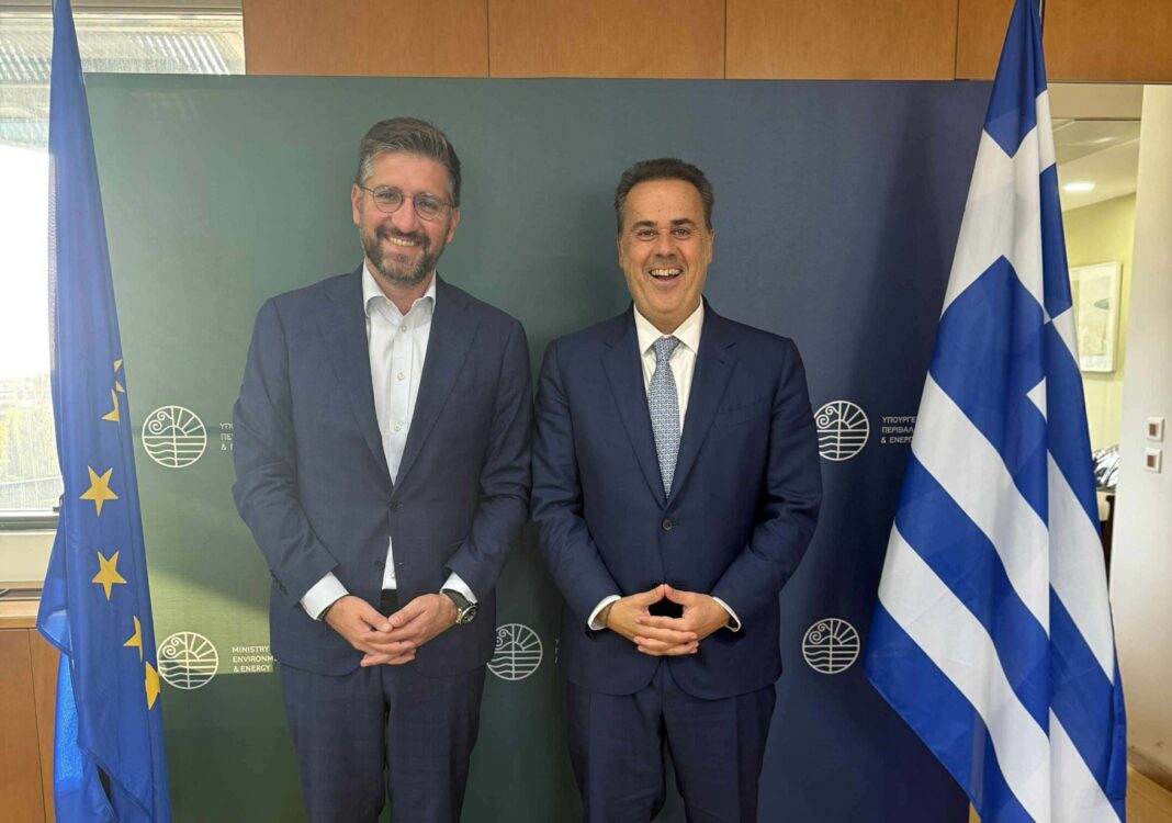 Στην Αθήνα με τον Υπουργό Περιβάλλοντος και Ενέργειας ο Δήμαρχος Μαλεβίζίου