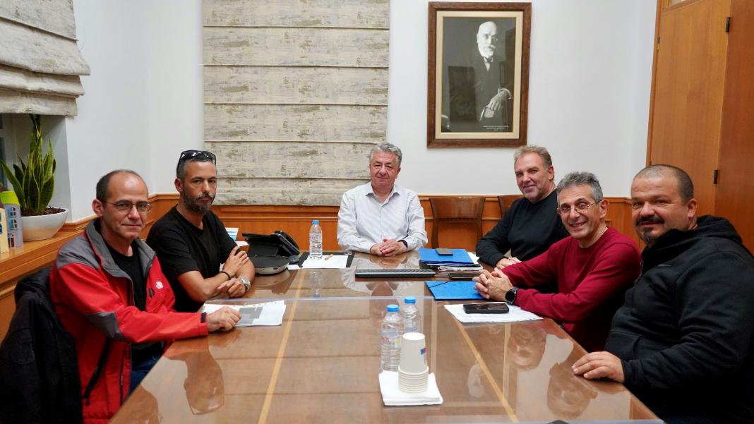 Συνάντηση του Περιφερειάρχη Κρήτης με το Προεδρείο της Περιφερειακής Ομοσπονδίας Ατόμων με Αναπηρία Κρήτης