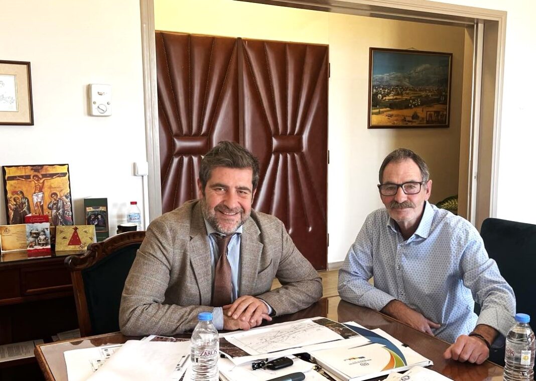 Συνάντηση του Αντιπεριφερειάρχη Λασιθίου με τον Πρόεδρο του Νικηθιανού