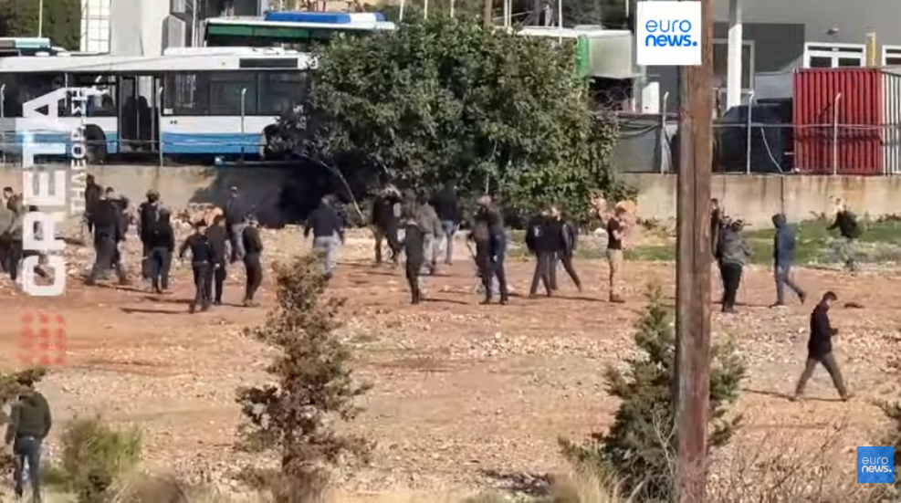 Στο Euronews τα πλάνα της Τηλεόρασης CRETA από τα επεισόδια στις αγροτικές κινητοποιήσεις