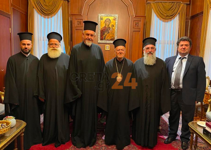 «Πράσινο φως» από το Φανάρι: Ο Πατριάρχης ευλόγησε τις εξελίξεις για την Εκκλησία της Κρήτης