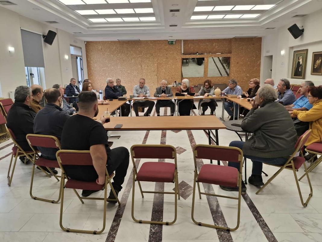 Το νέο Διοικητικό Συμβούλιο του σωματείου Φίλων του Μουσείου Νίκου Καζαντζάκη