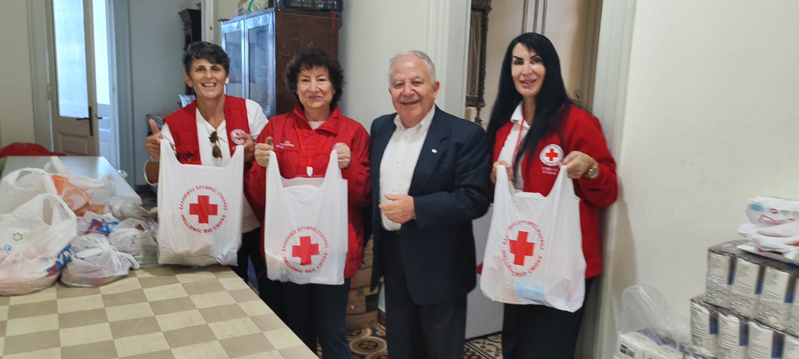 Κίνηση ανθρωπιάς από τον Ελληνικό Ερυθρό Σταυρό στα Χανιά