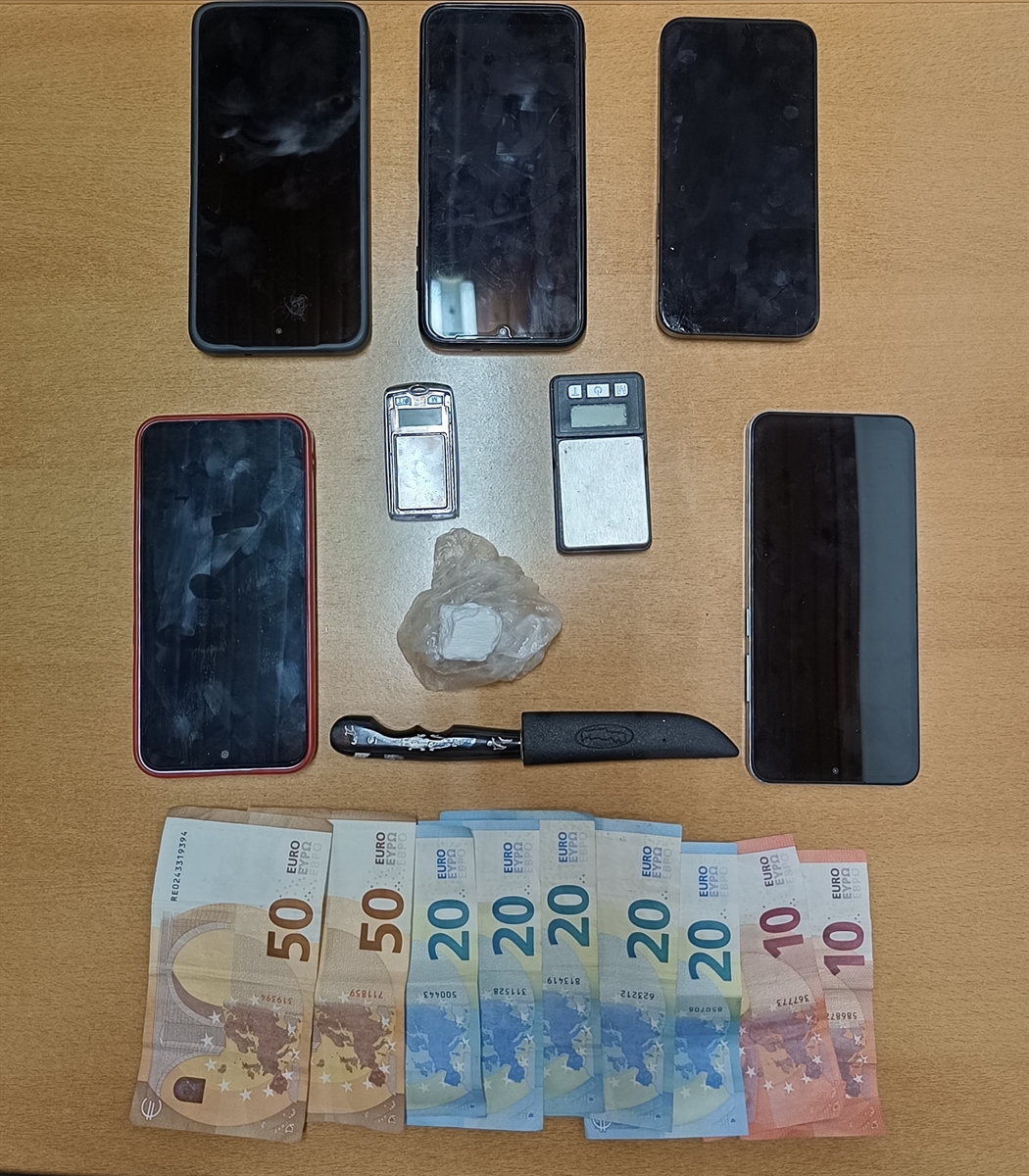 Τρεις συλλήψεις για κατοχή κοκαϊνης στο Ρέθυμνο