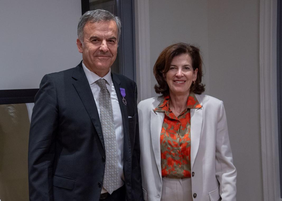 Επίσκεψη της Πρέσβειρας της Γαλλίας στο Ίδρυμα Τεχνολογίας και Έρευνας