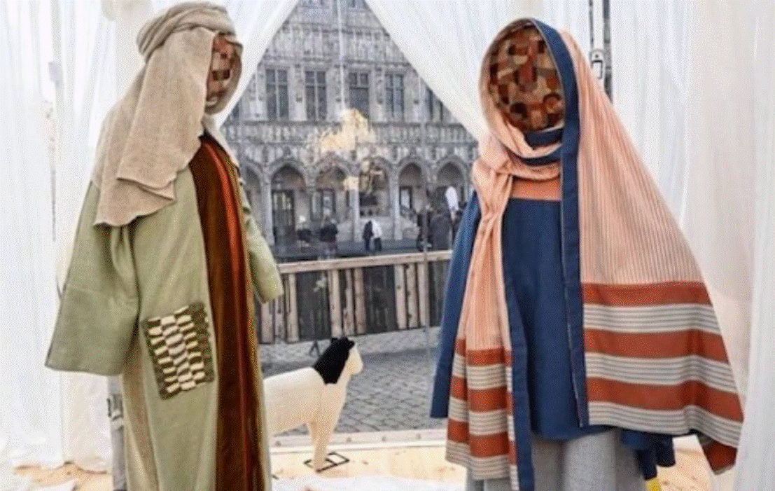 Βανδάλισαν φάτνη γιατί οι μορφές των συμμετεχόντων δεν είχαν πρόσωπο