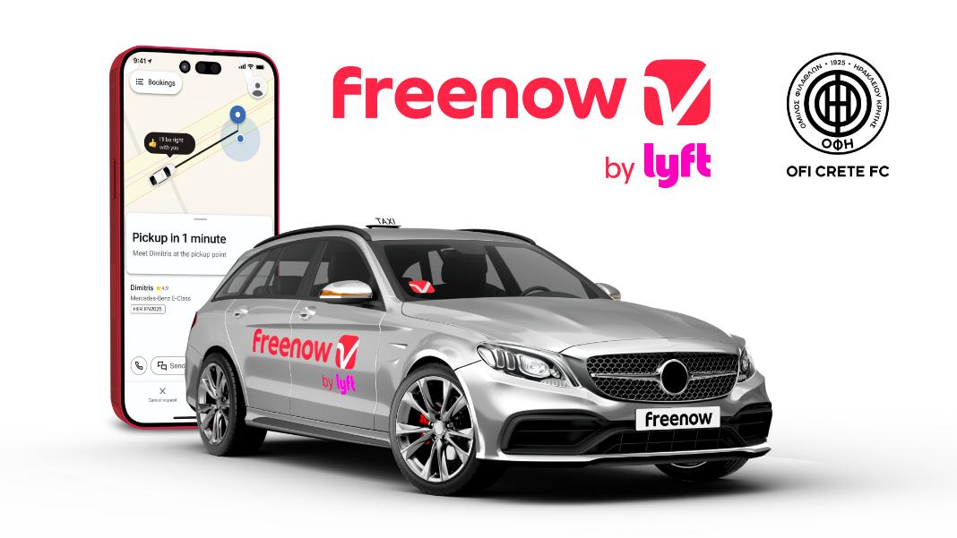 Freenow by Lyft: Επενδύει στην τοπική αγορά του Ηρακλείου και φέρνει την επόμενη μέρα στις μετακινήσεις