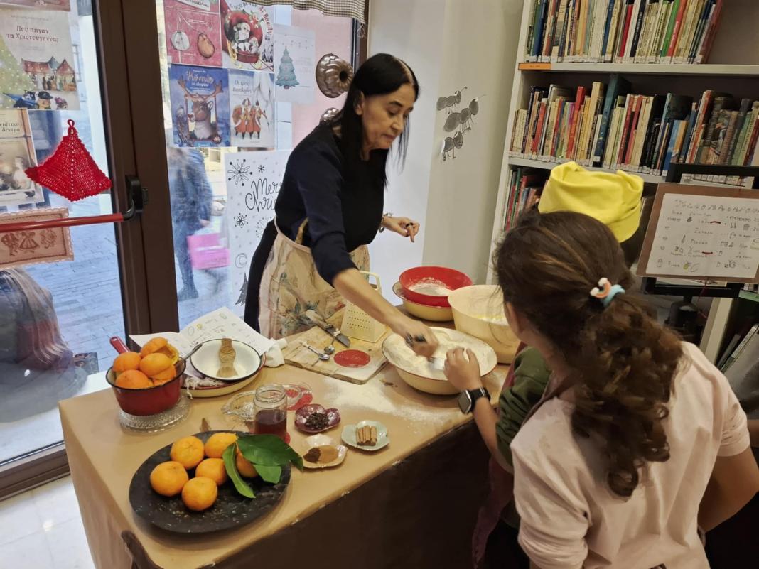 Μύρισαν Χριστούγεννα στη Βικελαία Δημοτική Βιβλιοθήκη